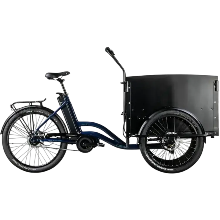 Ecoride Loader 401 Blå El-lådcykel
