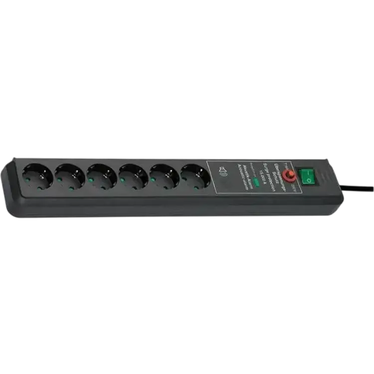 Brennenstuhl Secure-Tec 19.500A 1159540376 6-way 3m