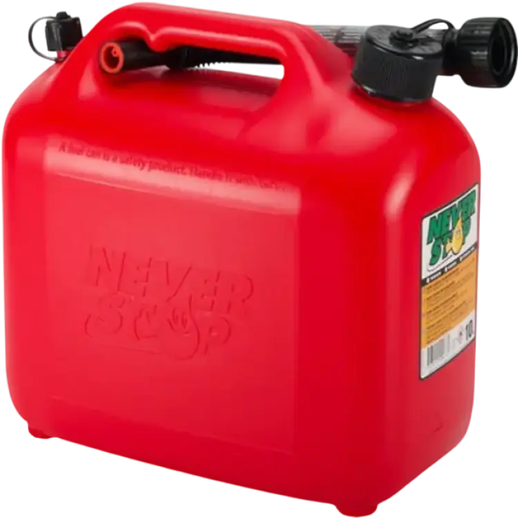 Never Stop AutoStop Petrol Can 10L