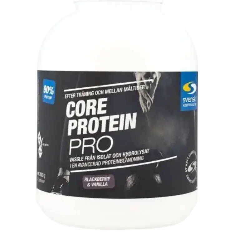 Svenskt Kosttillskott Core Protein Pro, Björnbär/vanilj, 3