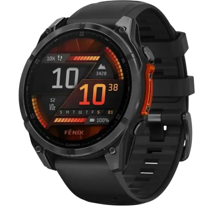 Garmin Fenix 8 47mm with Silicone Band