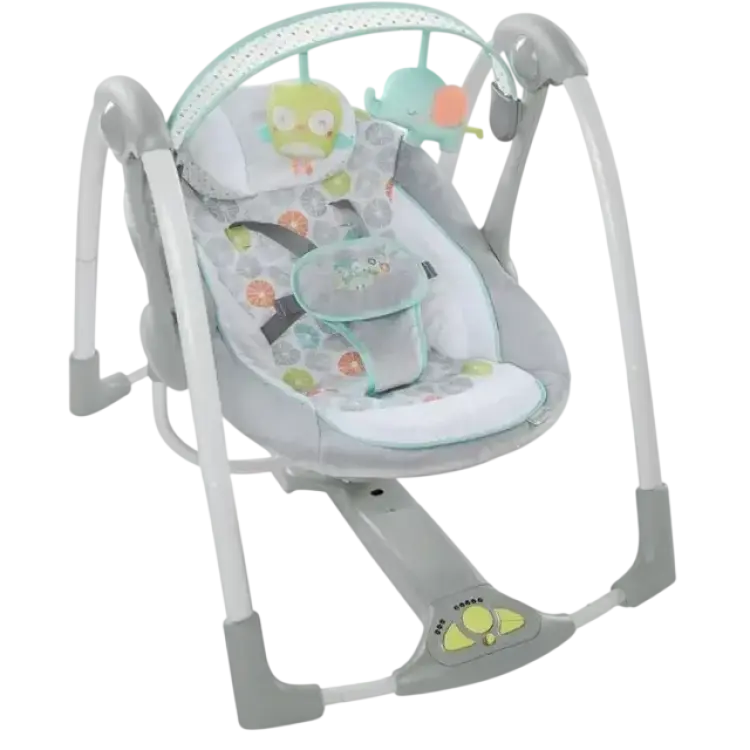 Ingenuity ConvertMe Swing-2-Seat Hugs & Hoots