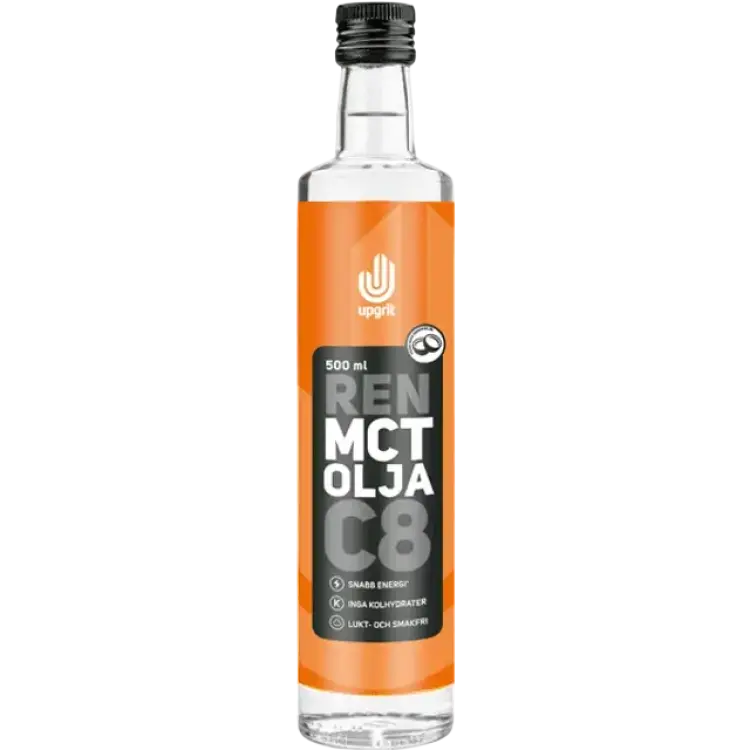 Upgrit Ren C8 MCT-Olja 500ml