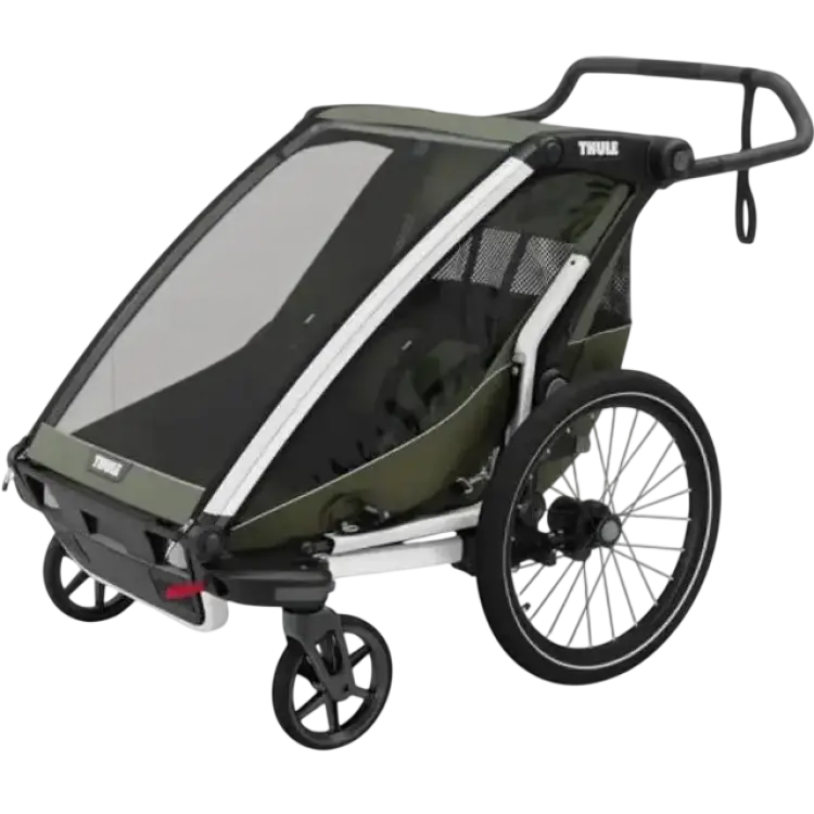 Thule Chariot Lite Double Cykelvagn Vintage Green