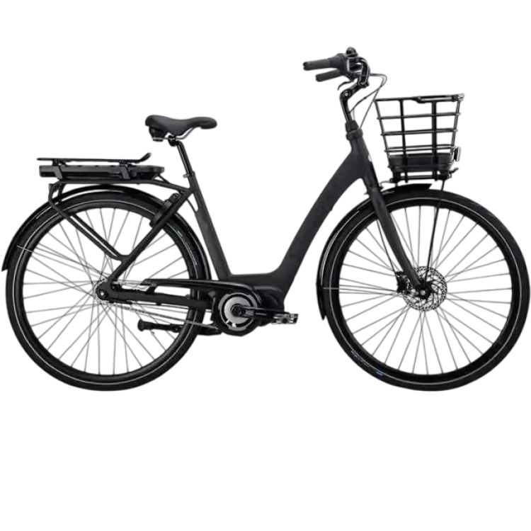 Crescent Elsa 7vxl 2025 Svart Matt Korg 51cm Damcykel