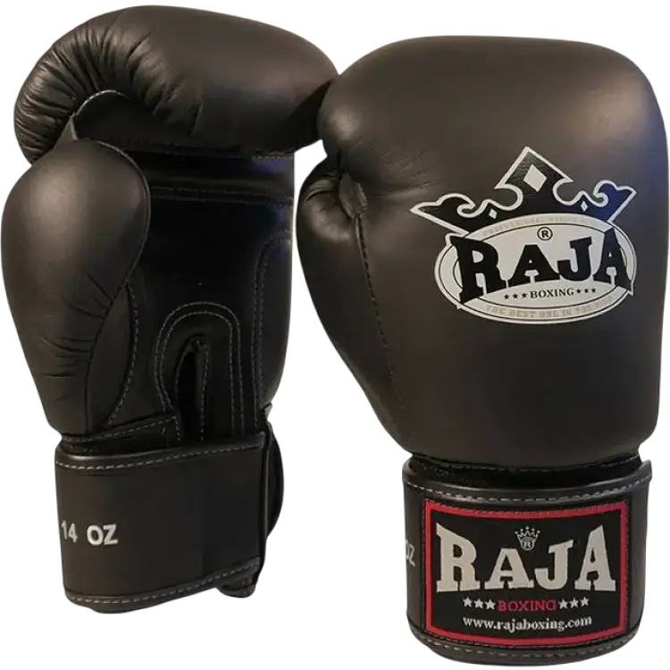 Raja Boxing BOXNINGSHANDSKAR SVART (16oz)