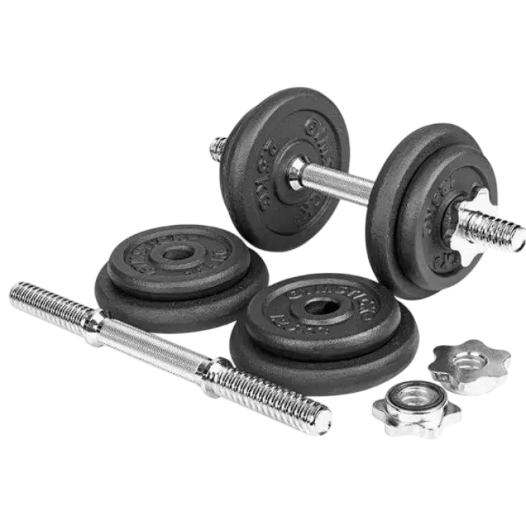 Gymstick Adjustable Dumbbell Set 2x10kg