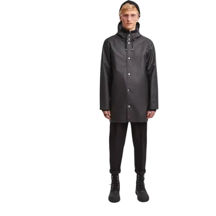 Stutterheim Stockholm Lightweight Raincoat Jackor Dam - Black