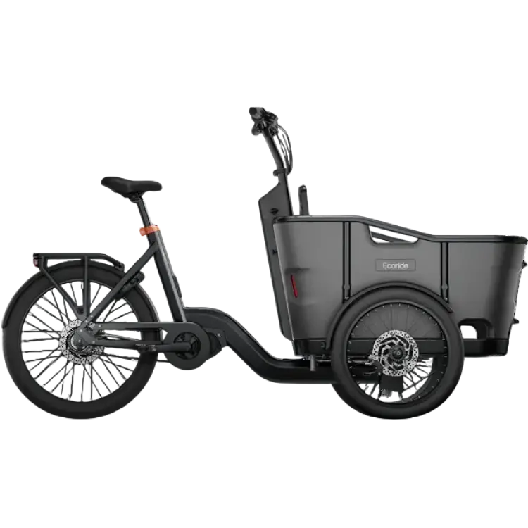 Ecoride Loader 806 Lådcykel Mittmotor Remdrift Skivbroms