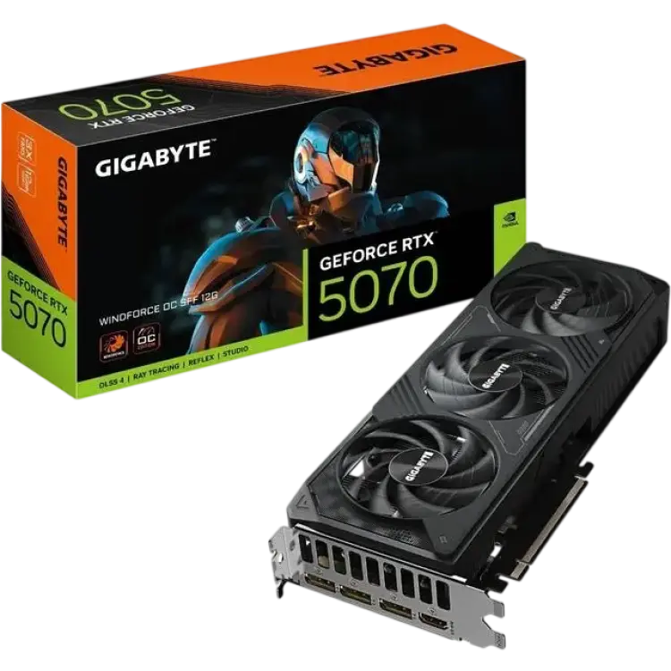 Gigabyte GeForce RTX 5070 WINDFORCE OC 12GB
