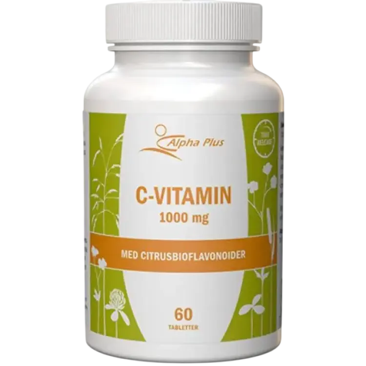 Alpha Plus C-Vitamin 1000mg Time Release 60 st
