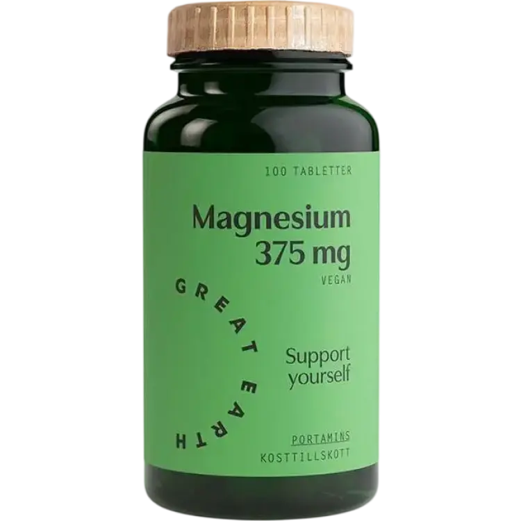 Great Earth Super Magnesium 375mg 100 st