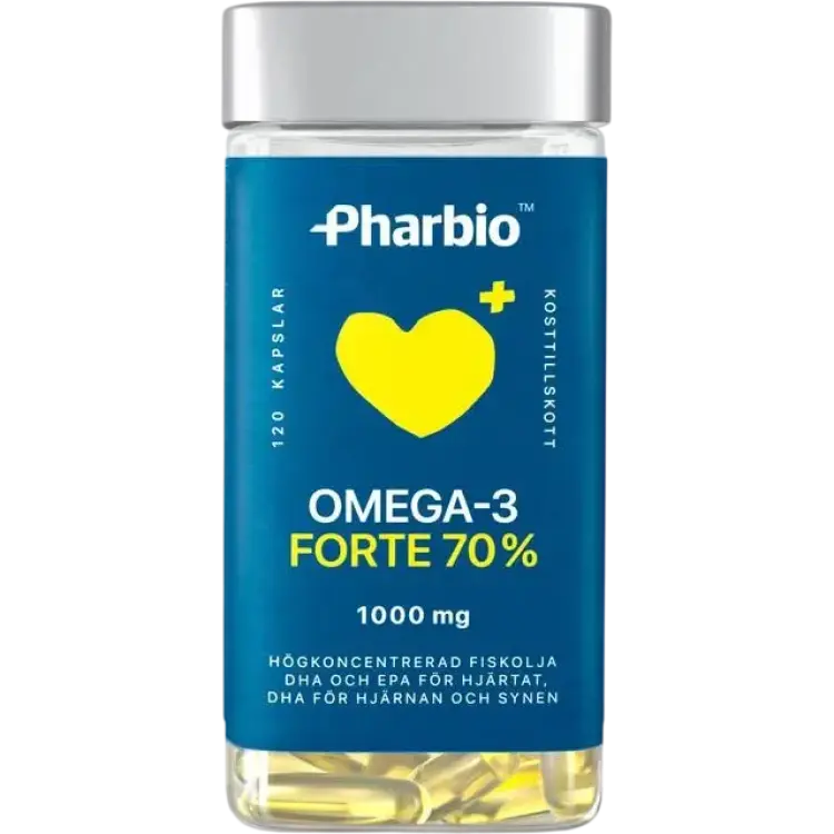 Pharbio Omega-3 Forte 1000mg 120 st