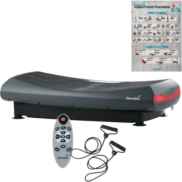 Skandika V2000 4D Vibrationsplatta Grå