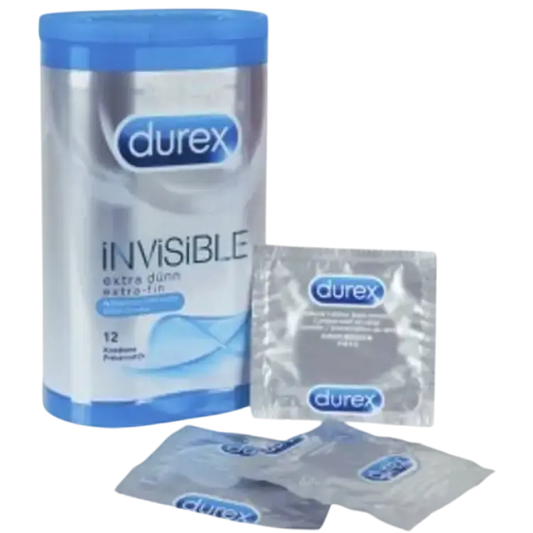 Durex Invisible Extra Thin 12-pack