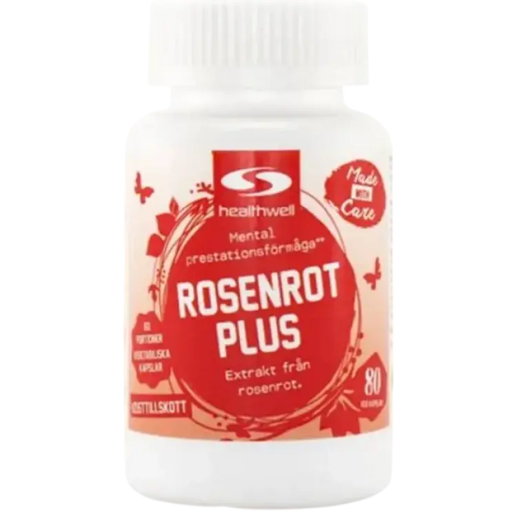 Healthwell Rosenrot Plus 80 st