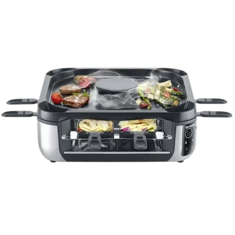 Severin Raclette Smokeless 8st Pannor RG 2379