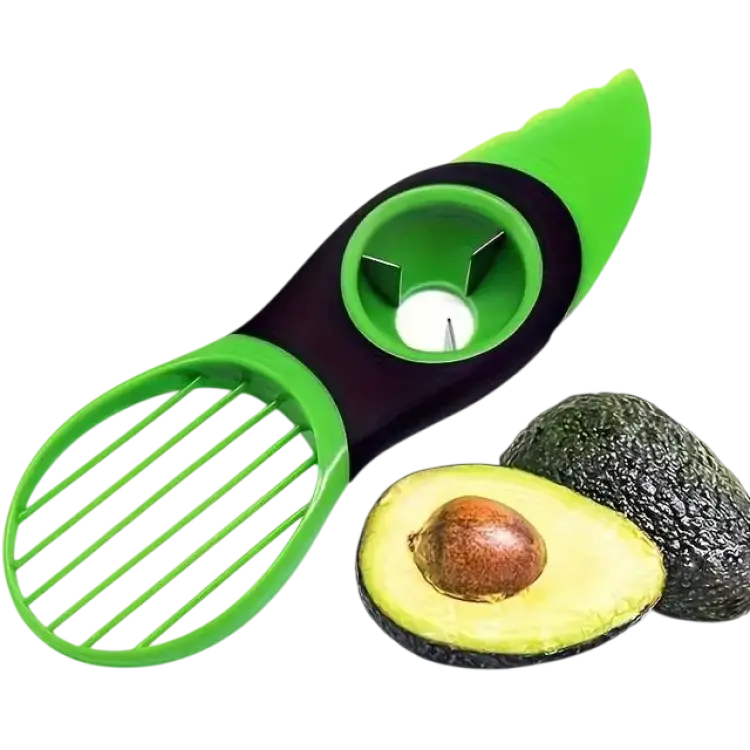 Temu 3-in-1 Avocado Slicer And Pitter Hyvlare, Hackare & Rivare