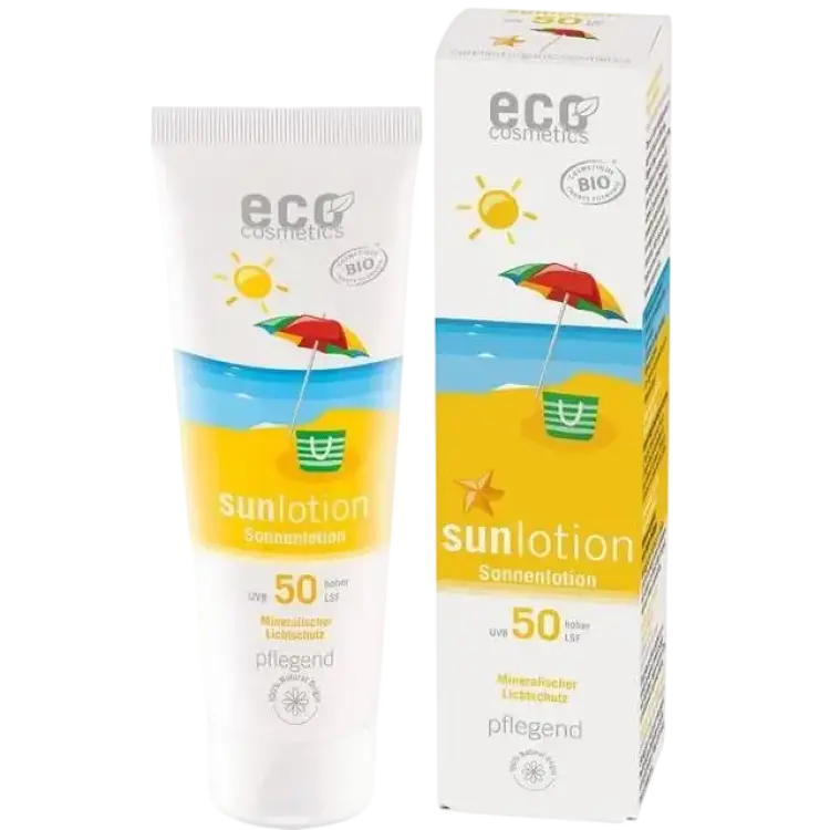 Eco Cosmetics Ekologisk Sollotion SPF 50 125 ml