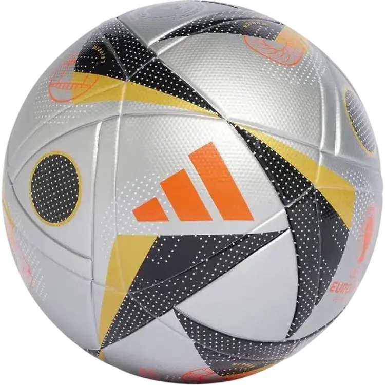 adidas Fussballliebe Finale League Ball - Silver Metallic/Gold Metallic/Black/Solar Red