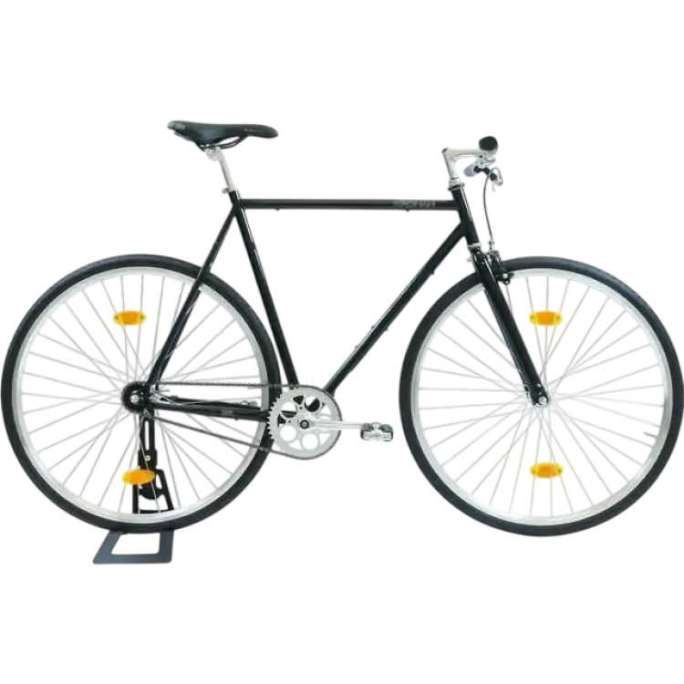 Kronan Rask H1 Bicycle 28" 2023 Black Herrcykel
