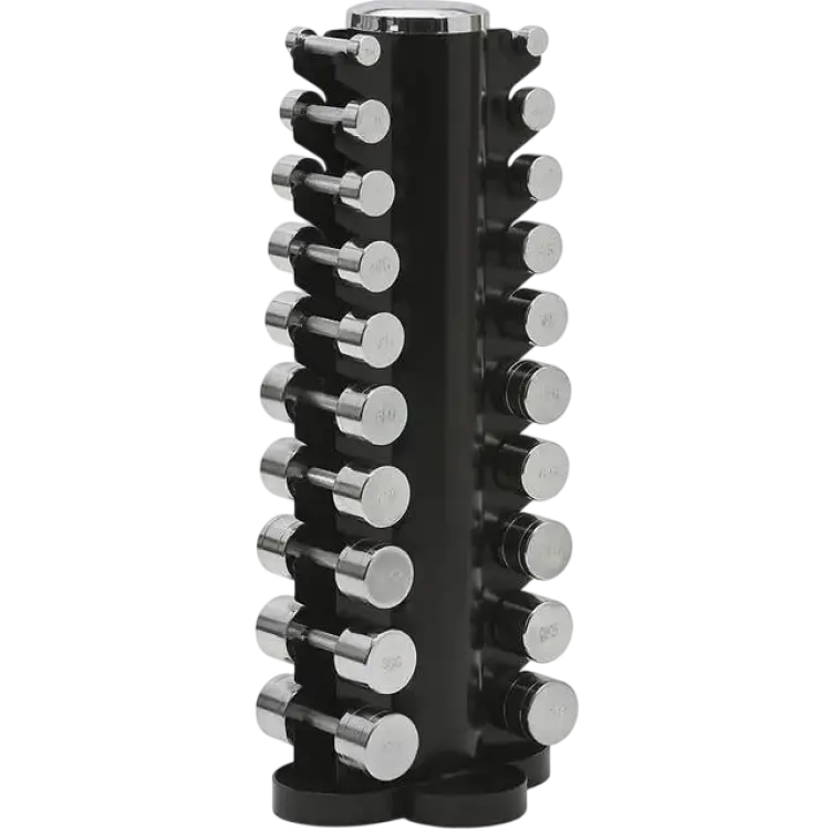 Master Fitness Chrome Dumbbell Set 1-10kg