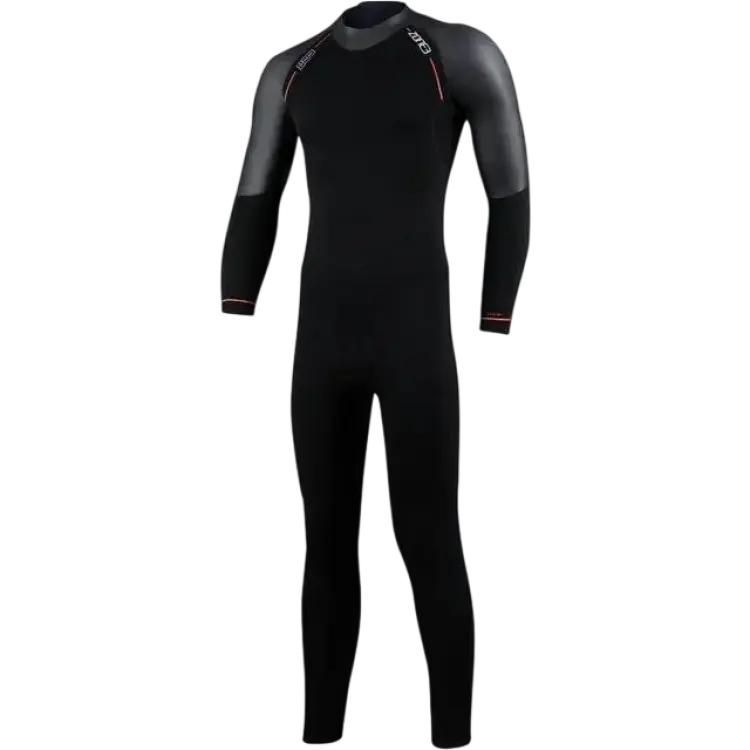 Zone3 Men'ssActive-Flex Wetsuit Black Orange M