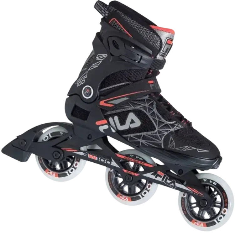 Fila Legacy Pro 100 Inlines Black Red 40.5