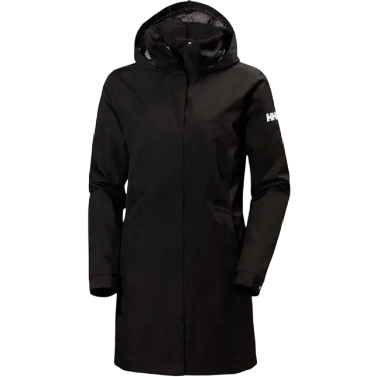 Helly Hansen W Aden Long Coat - Black