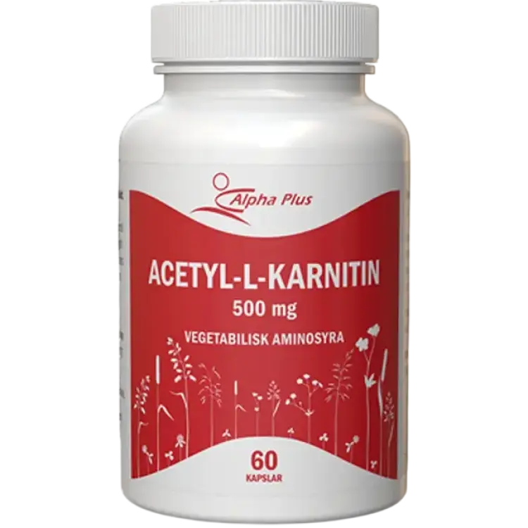 Alpha Plus Acetyl-L-Karnitin 500mg 60 st