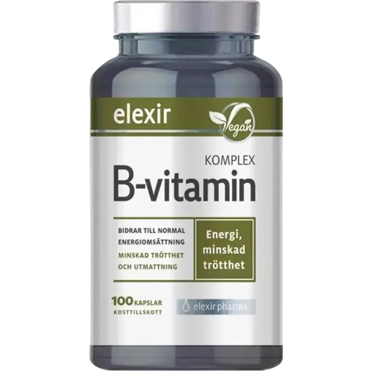 Elexir Pharma Vitamin B Complex 100 st