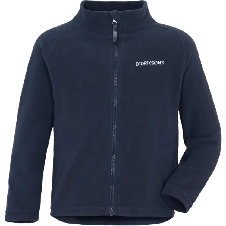 Didriksons Monte Kid's Full-Zip - Navy (505026-039)