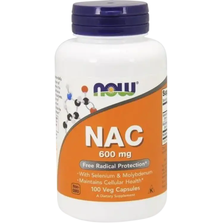 NOW NAC 600mg 100 st