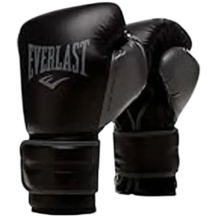 Everlast Unisex Vuxen Boxningshandskar Powerlock Träningshandske, Svart