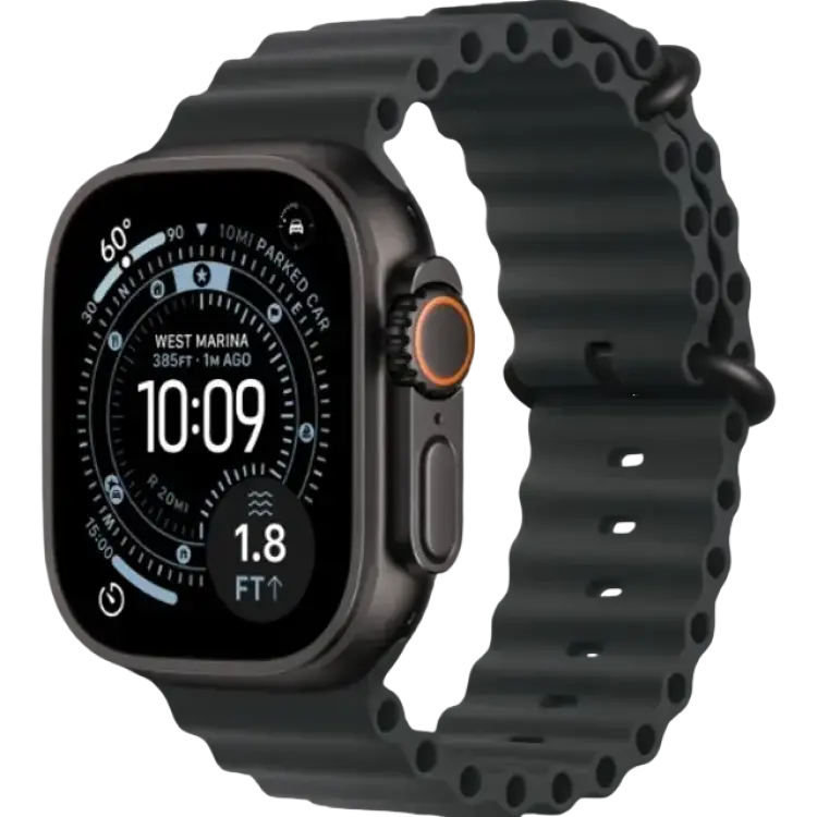 Apple Watch Ultra 3 GPS Cellular 49mm Black Titanium Case