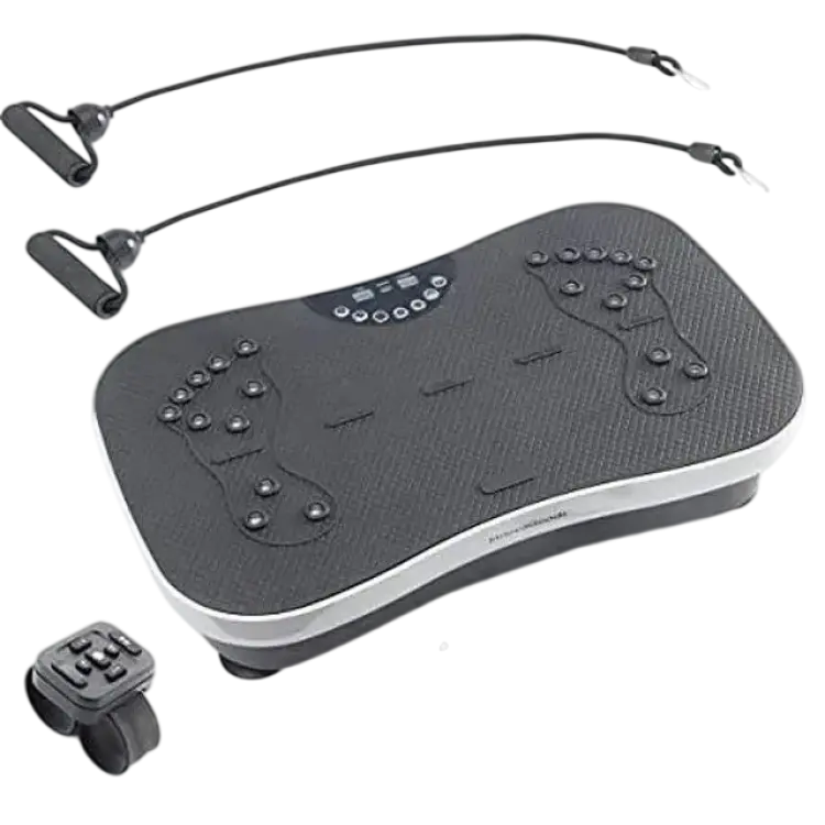 InnovaGoods Vibration Plate With Accessories And Training Guide Vybeform