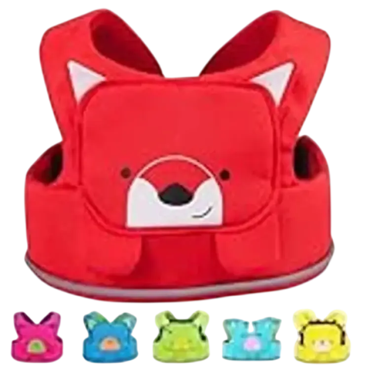 Trunki ToddlePak Fuss Free Toddler Walking Reins & Kids Safety Harness Felix Fox Red