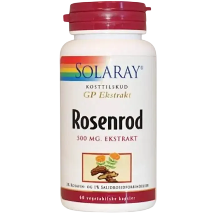 Solaray Rosenrod 500mg 60 st