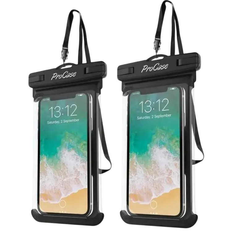 Procase Vattentät Mobilväska 2-Pack