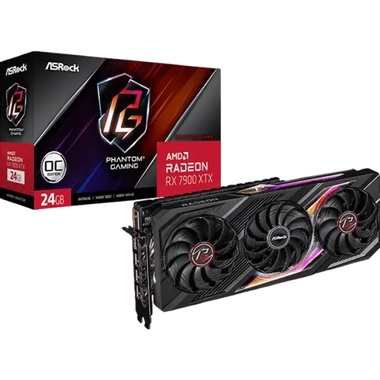 Asrock Radeon RX 7900 XTX Phantom Gaming OC HDMI 3xDP 24GB