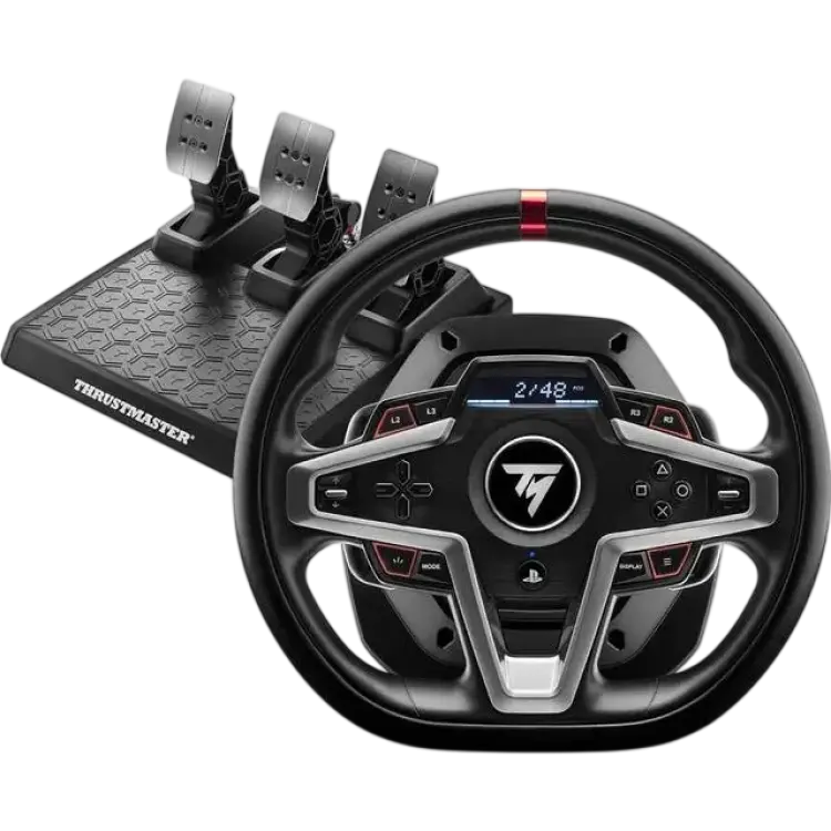 Thrustmaster T248 Racing Wheel and Magnetic Pedals PS5/PS4/PC - Black