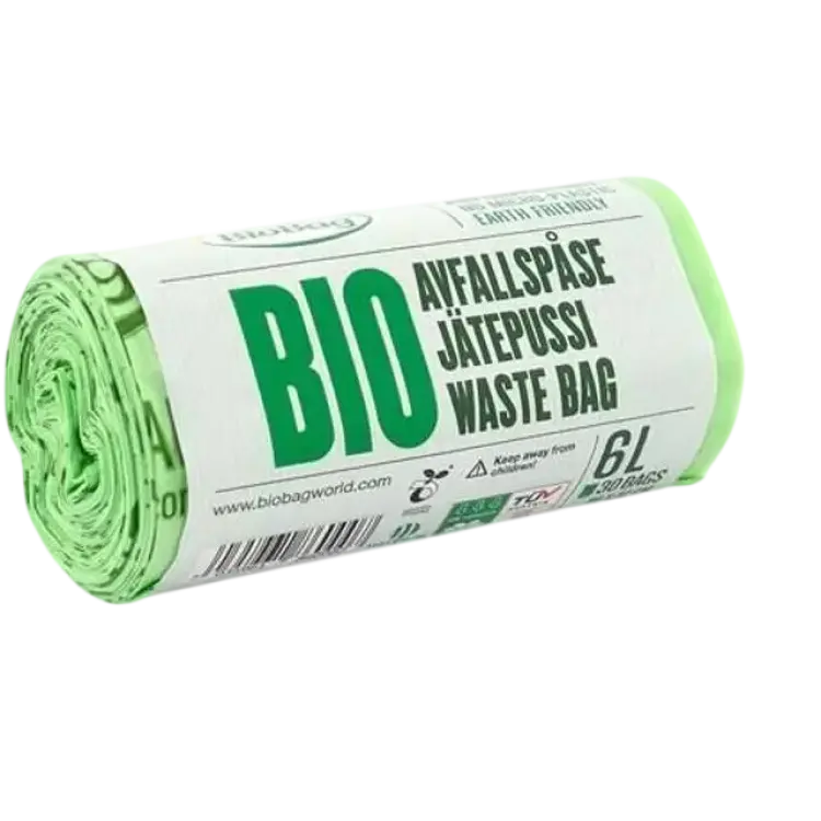 Biobag Avfallspåse 6 liter, st 30L