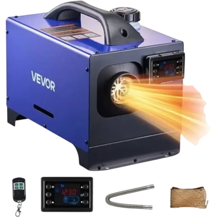 VEVOR Dieselvärmare Luftvärmare 8KW DC 12V 24V