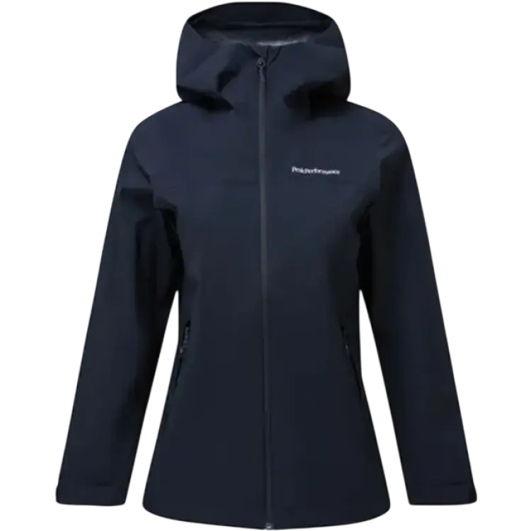 Peak Performance Trail Hipe Shell Jacket Women - Black