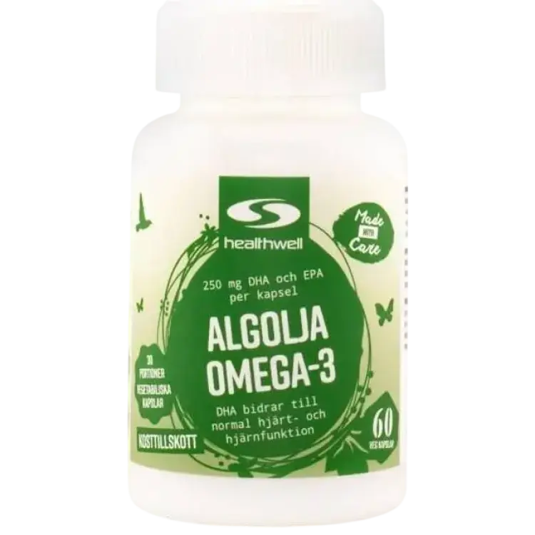 Healthwell Algeolie Omega-3 60 st