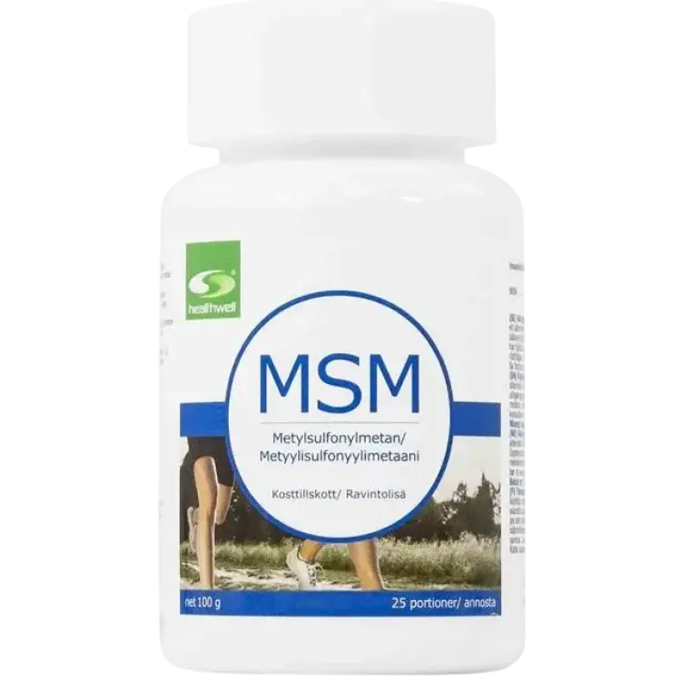 Healthwell MSM Powder 100g