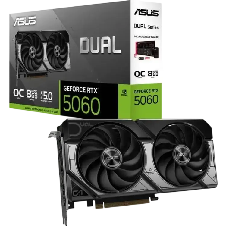 ASUS GeForce RTX 5060 Dual OC HDMI 3xDP 8GB