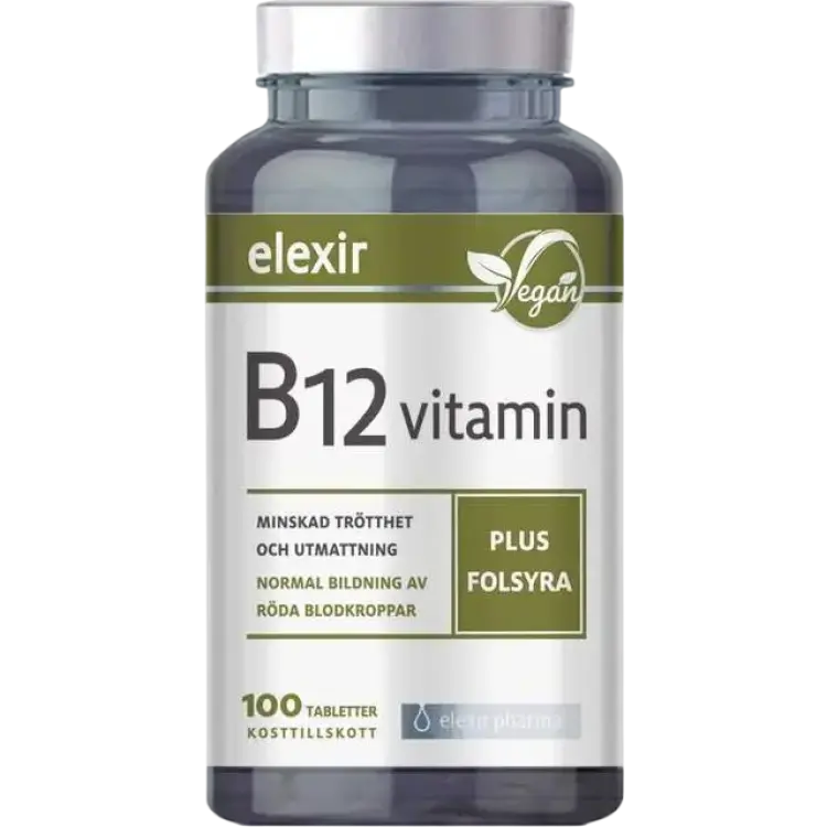 Elexir Pharma Vitamin B12 100 st