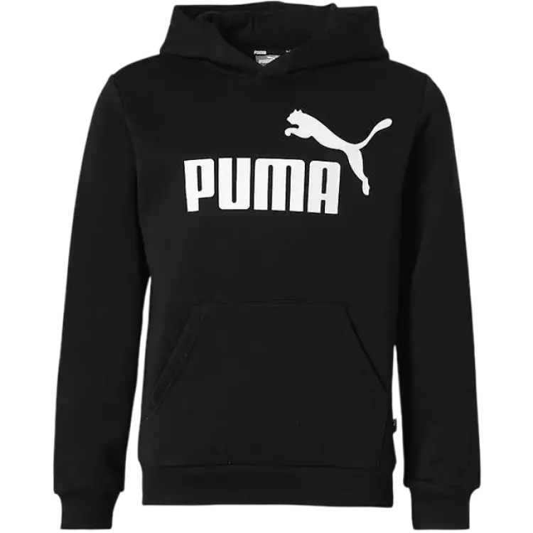 Puma Kid's Essentials Big Logo Hoodie - Black (586965-01)