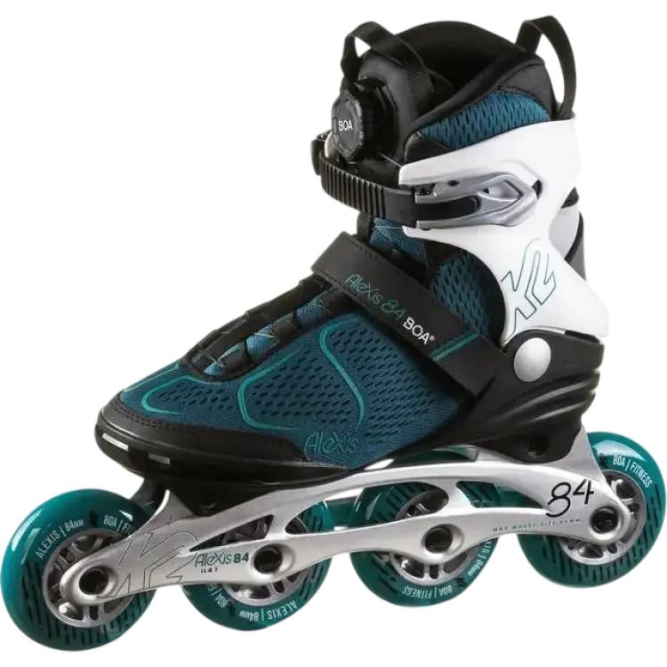 K2 Alexis 84 BOA Inline Skates Women's - Teal/White